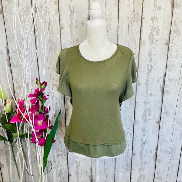 *Free with Purchase* Vince Camuto - NWOT Layered Tee - Picture 3 of 10